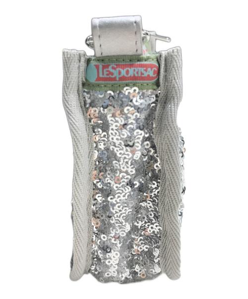 LeSportsac（レスポートサック）LeSportsac (レスポートサック) 2WAYチェーンミニバッグ シルバーの古着・服飾アイテム