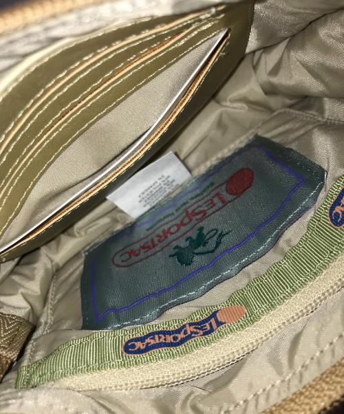 LeSportsac（レスポートサック）LeSportsac (レスポートサック) 2WAYチェーンミニバッグ ゴールドの古着・服飾アイテム