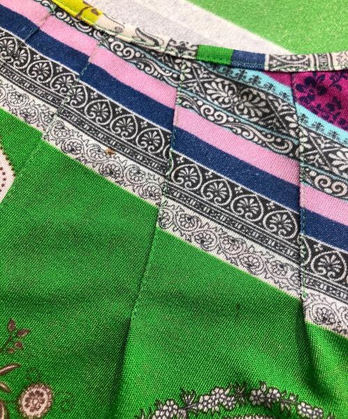 ETRO（エトロ）ETRO (エトロ) 総柄ワンピース/カットソードレス グリーン サイズ:44の古着・服飾アイテム