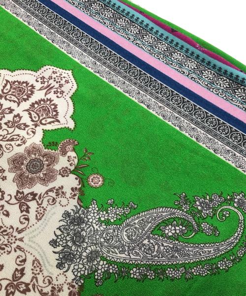 ETRO（エトロ）ETRO (エトロ) 総柄ワンピース/カットソードレス グリーン サイズ:44の古着・服飾アイテム