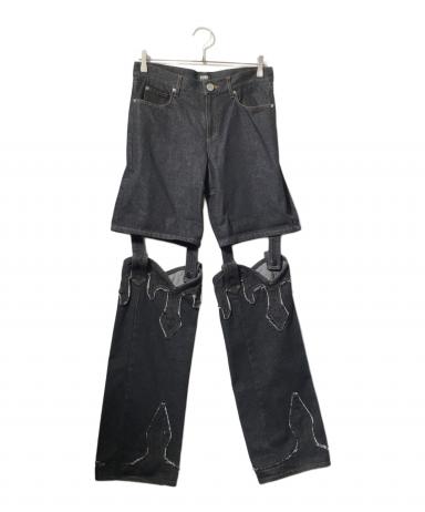 中古・古着通販】PAMEO POSE (パメオポーズ) Cowboy Pants ブラック