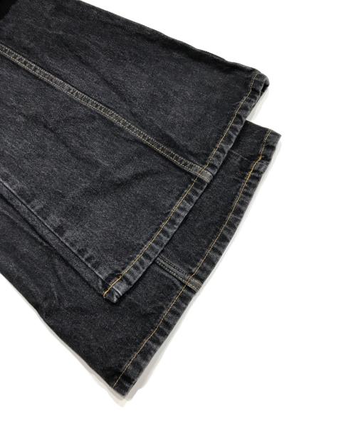 PAMEO POSE（パメオポーズ）PAMEO POSE (パメオポーズ) Alien Leg Denim Pants/ハイウエストフレアデニムパンツ グレー サイズ:Sの古着・服飾アイテム