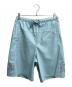 BREATH（ブレス）の古着「FAUX LEATHER SHORTS」｜ブルー