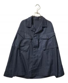 中古・古着通販】COMOLI (コモリ) シルクネップミリタリージャケット