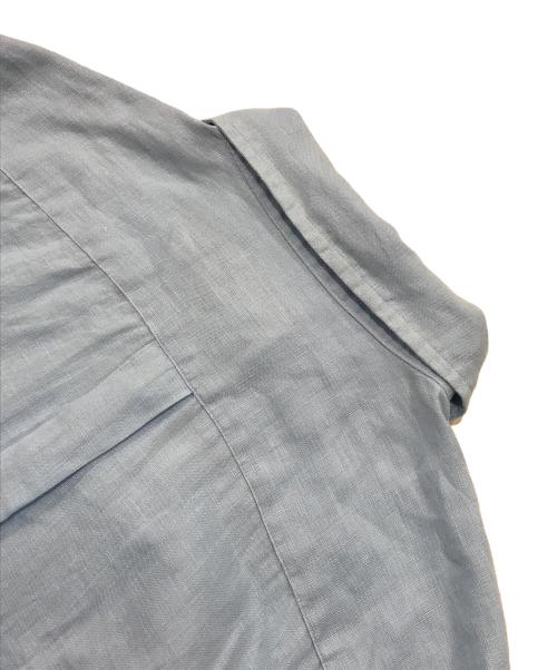POLO RALPH LAUREN（ポロ・ラルフローレン）POLO RALPH LAUREN (ポロ・ラルフローレン) リラックスフィットリネンシャツ/長袖シャツ ブルー サイズ:XSの古着・服飾アイテム