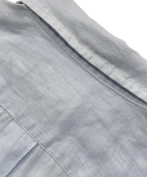 POLO RALPH LAUREN（ポロ・ラルフローレン）POLO RALPH LAUREN (ポロ・ラルフローレン) リラックスフィットリネンシャツ/長袖シャツ ブルー サイズ:XSの古着・服飾アイテム
