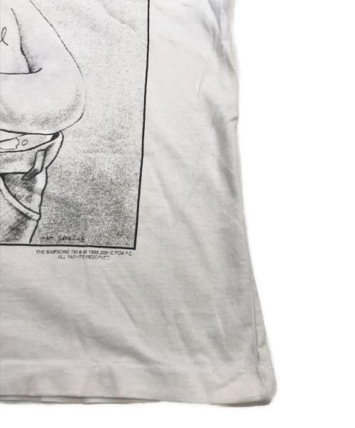 The Simpsons（ザ シンプソンズ）THE SIMPSONS (ザ シンプソンズ) グラフィックTシャツ ホワイト サイズ:Lの古着・服飾アイテム