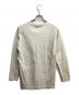 ISSEY MIYAKE PERMANENTE (イッセイミヤケ ペルマネンテ) クルーネックカットソー/ロングスリーブカットソー ベージュ サイズ:M：6000円