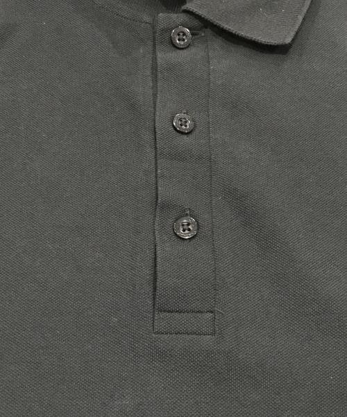 FRED PERRY（フレッドペリー）FRED PERRY (フレッドペリー) RAF SIMONS (ラフシモンズ) バッグフォトプリントポロシャツ ブラック サイズ:Lの古着・服飾アイテム