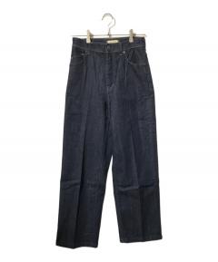 中古・古着通販】YANUK (ヤヌーク) 樋口かほり クラッシュワイドデニム