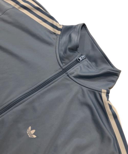 adidas（アディダス）adidas (アディダス) トラックジャケット/スタンドカラーブルゾン スカイブルー サイズ:Mの古着・服飾アイテム