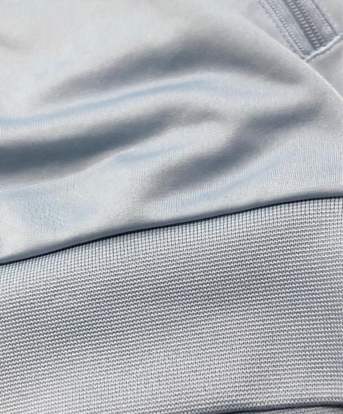 adidas（アディダス）adidas (アディダス) トラックジャケット/スタンドカラーブルゾン スカイブルー サイズ:Mの古着・服飾アイテム