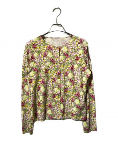 ANNA MOLINARI アンナモリナーリ 花柄水色カーディガン ノースリーブ 中古・古着通販】Blumarine ANNA MOLINARI (ブルマリン アンナ