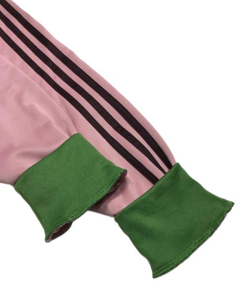 adidas（アディダス）adidas (アディダス) トラックジャケット/３ラインジャケット ピンク サイズ:Lの古着・服飾アイテム