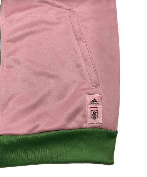 adidas（アディダス）adidas (アディダス) トラックジャケット/３ラインジャケット ピンク サイズ:Lの古着・服飾アイテム