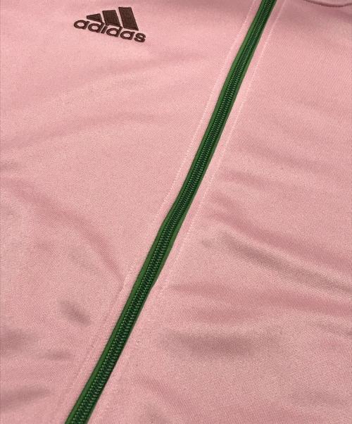 adidas（アディダス）adidas (アディダス) トラックジャケット/３ラインジャケット ピンク サイズ:Lの古着・服飾アイテム