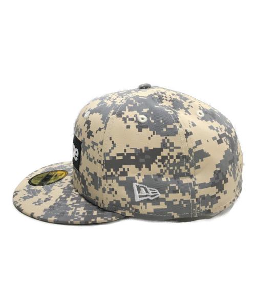 SUPREME（シュプリーム）Supreme (シュプリーム) New Era (ニューエラ) MLB (エムエルビー) チームズ ボックスロゴ ピッツバーグ パイレーツ キャップ グレー×ベージュの古着・服飾アイテム