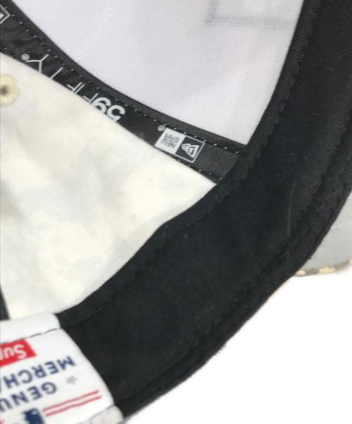 SUPREME（シュプリーム）Supreme (シュプリーム) New Era (ニューエラ) MLB (エムエルビー) チームズ ボックスロゴ ピッツバーグ パイレーツ キャップ グレー×ベージュの古着・服飾アイテム