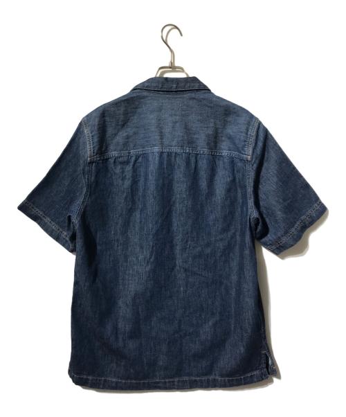 DIESEL（ディーゼル）DIESEL (ディーゼル) D-PAROSHORTデニムシャツ インディゴ サイズ:Sの古着・服飾アイテム