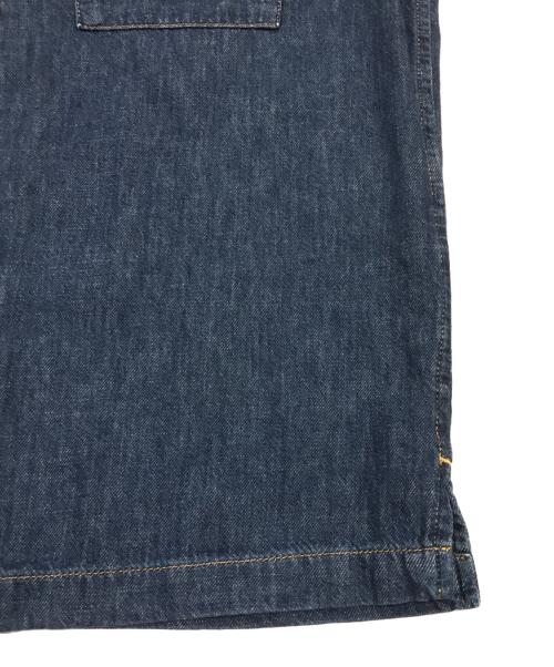 DIESEL（ディーゼル）DIESEL (ディーゼル) D-PAROSHORTデニムシャツ インディゴ サイズ:Sの古着・服飾アイテム