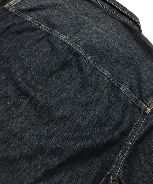 DIESEL（ディーゼル）DIESEL (ディーゼル) D-PAROSHORTデニムシャツ インディゴ サイズ:Sの古着・服飾アイテム