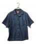 DIESEL（ディーゼル）の古着「D-PAROSHORTデニムシャツ」｜インディゴ