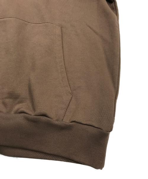 WIND AND SEA（ウィンダンシー）WIND AND SEA (ウィンダンシー) STRAIGHT HOODED SWEATSHIRT/パーカー ブラウン サイズ:Mの古着・服飾アイテム
