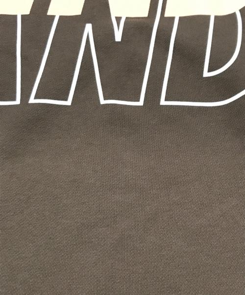 WIND AND SEA（ウィンダンシー）WIND AND SEA (ウィンダンシー) STRAIGHT HOODED SWEATSHIRT/パーカー ブラウン サイズ:Mの古着・服飾アイテム