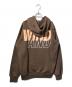 WIND AND SEA (ウィンダンシー) STRAIGHT HOODED SWEATSHIRT/パーカー ブラウン サイズ:M：12000円
