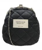 beautiful people×ARKnetsビューティフルピープル×アークネッツ）の古着「別注 kilt clasp shoulder pouch」｜ブラック