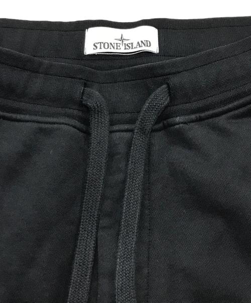 STONE ISLAND（ストーンアイランド）STONE ISLAND (ストーンアイランド) スウェットジョガーパンツ/スウェットパンツ ブラック サイズ:Mの古着・服飾アイテム