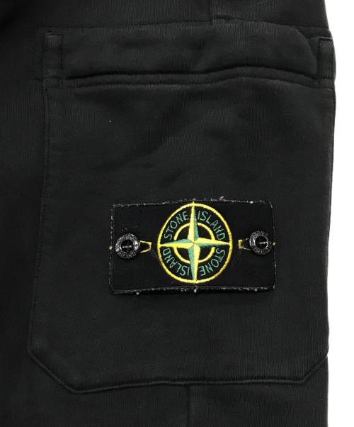 STONE ISLAND（ストーンアイランド）STONE ISLAND (ストーンアイランド) スウェットジョガーパンツ/スウェットパンツ ブラック サイズ:Mの古着・服飾アイテム