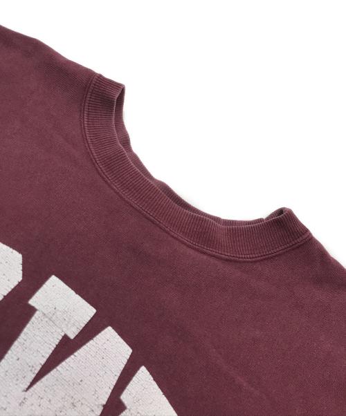 Champion（チャンピオン）Champion (チャンピオン) 90’S カレッジロゴリバースウィーブスウェット バーガンディー サイズ:XLの古着・服飾アイテム