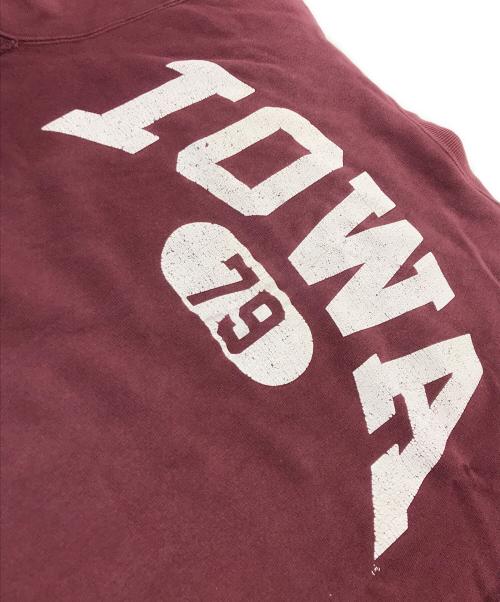 Champion（チャンピオン）Champion (チャンピオン) 90’S カレッジロゴリバースウィーブスウェット バーガンディー サイズ:XLの古着・服飾アイテム