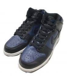 NIKE×FRAGMENT DESIGN（ナイキ×フラグメントデザイン）の古着「ダンク ハイ」｜ネイビー×ブラック