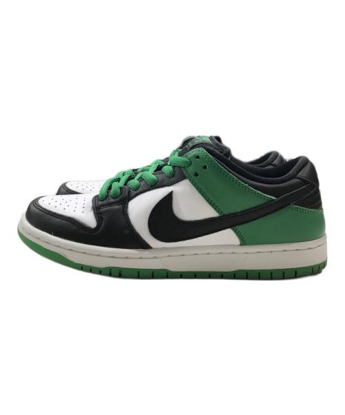 NIKE SB（ナイキエスビー）NIKE SB (ナイキエスビー) ダンク ロー プロ グリーン×ブラック サイズ:26.0の古着・服飾アイテム