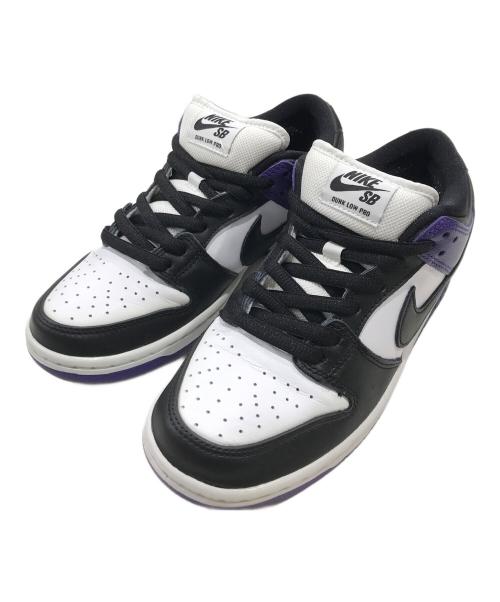 NIKE SB（ナイキエスビー）NIKE SB (ナイキエスビー) ダンク ロー プロ パープル×ブラック サイズ:26.0の古着・服飾アイテム