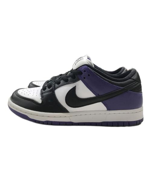 NIKE SB（ナイキエスビー）NIKE SB (ナイキエスビー) ダンク ロー プロ パープル×ブラック サイズ:26.0の古着・服飾アイテム