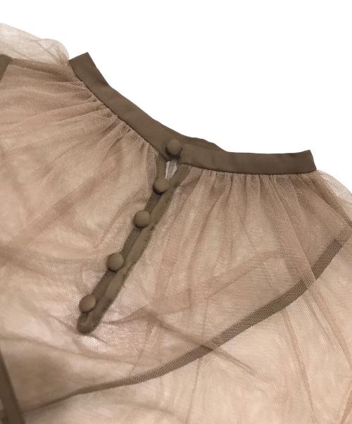 Ameri（アメリ）AMERI (アメリ) レイヤードワンピース ブラウン サイズ:160の古着・服飾アイテム
