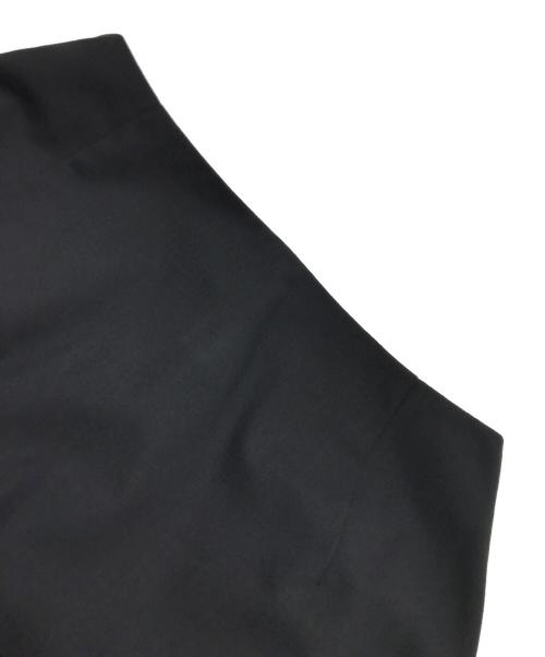 YOHJI YAMAMOTO（ヨウジヤマモト）YOHJI YAMAMOTO (ヨウジヤマモト) ウール変形スカート ブラック サイズ:1の古着・服飾アイテム