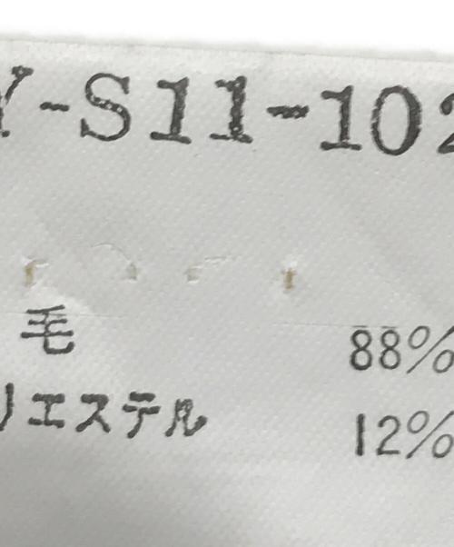 YOHJI YAMAMOTO（ヨウジヤマモト）YOHJI YAMAMOTO (ヨウジヤマモト) ウール変形スカート ブラック サイズ:1の古着・服飾アイテム
