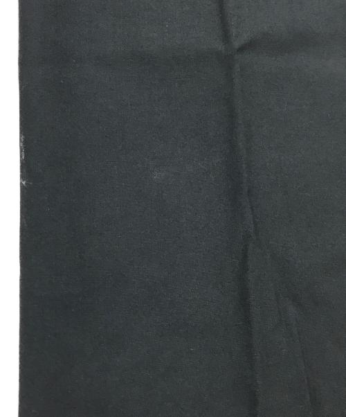 YOHJI YAMAMOTO（ヨウジヤマモト）YOHJI YAMAMOTO (ヨウジヤマモト) サイドベルトウールパンツ ブラック サイズ:1の古着・服飾アイテム