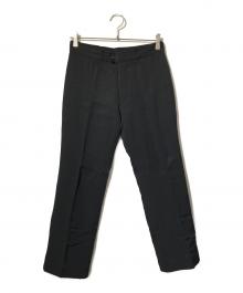 YOHJI YAMAMOTO（ヨウジヤマモト）の古着「シルクパンツ」｜ブラック