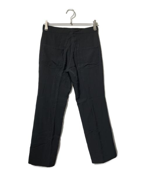 YOHJI YAMAMOTO（ヨウジヤマモト）YOHJI YAMAMOTO (ヨウジヤマモト) シルクパンツ ブラック サイズ:1の古着・服飾アイテム