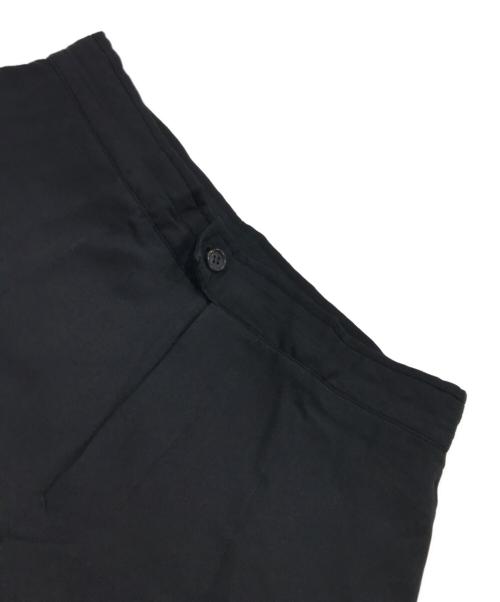 YOHJI YAMAMOTO（ヨウジヤマモト）YOHJI YAMAMOTO (ヨウジヤマモト) シルクパンツ ブラック サイズ:1の古着・服飾アイテム