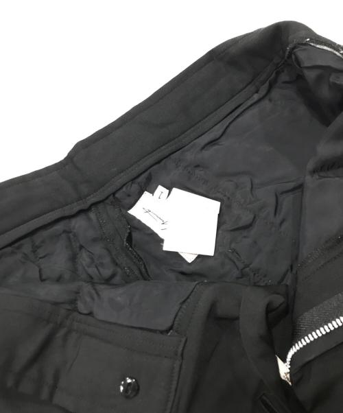 YOHJI YAMAMOTO（ヨウジヤマモト）YOHJI YAMAMOTO (ヨウジヤマモト) シルクパンツ ブラック サイズ:1の古着・服飾アイテム