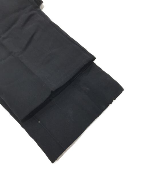 YOHJI YAMAMOTO（ヨウジヤマモト）YOHJI YAMAMOTO (ヨウジヤマモト) シルクパンツ ブラック サイズ:1の古着・服飾アイテム
