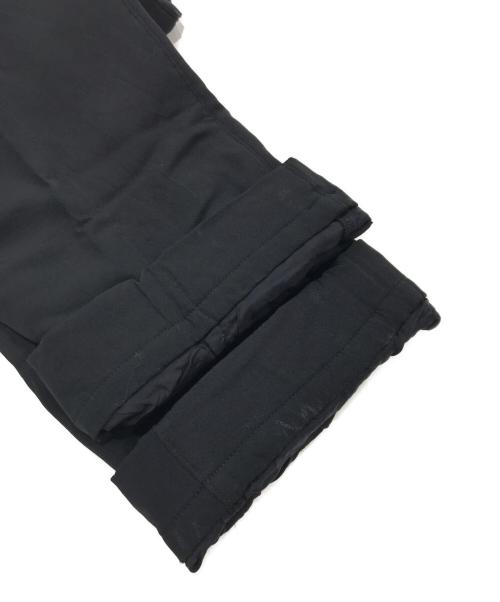 YOHJI YAMAMOTO（ヨウジヤマモト）YOHJI YAMAMOTO (ヨウジヤマモト) シルクパンツ ブラック サイズ:1の古着・服飾アイテム