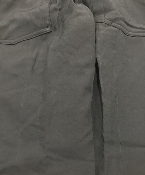 YOHJI YAMAMOTO（ヨウジヤマモト）YOHJI YAMAMOTO (ヨウジヤマモト) シルクパンツ ブラック サイズ:1の古着・服飾アイテム