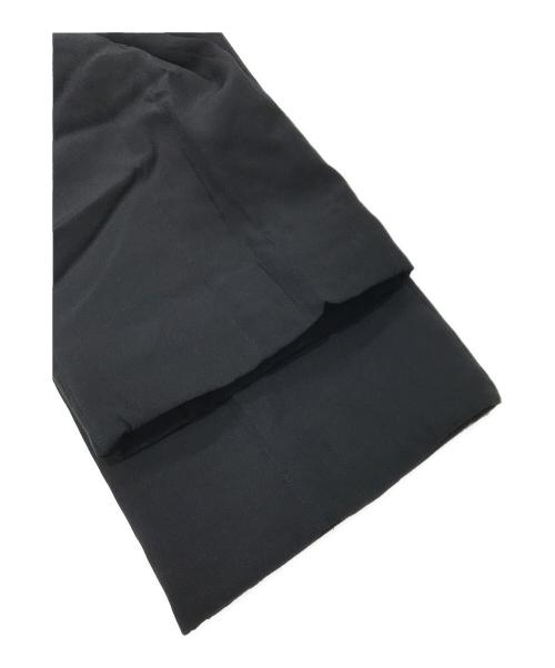 YOHJI YAMAMOTO（ヨウジヤマモト）YOHJI YAMAMOTO (ヨウジヤマモト) シルクパンツ ブラック サイズ:1の古着・服飾アイテム